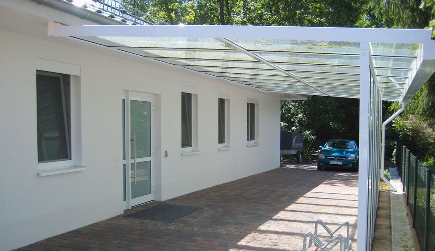 carport, weiß