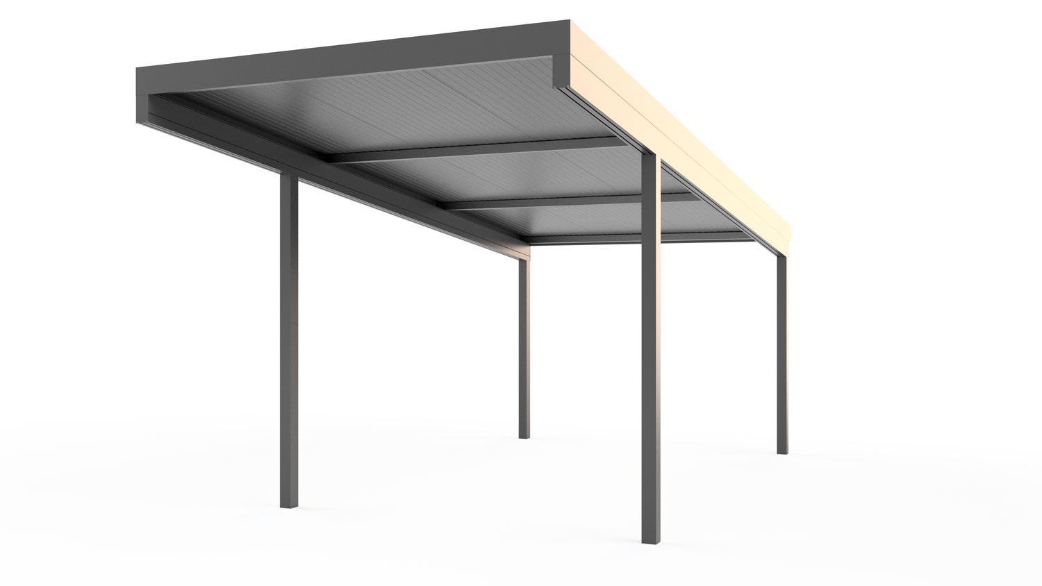 aluminium carport, carport, einzelcarport